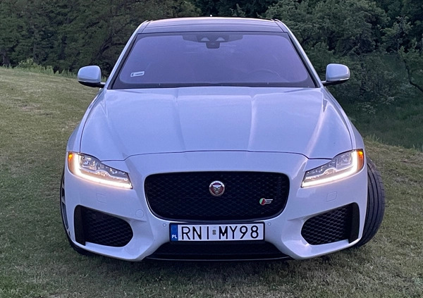 Jaguar XF cena 94000 przebieg: 131000, rok produkcji 2016 z Szlichtyngowa małe 92